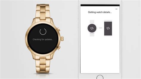 michael kors smartwatch setup iphone